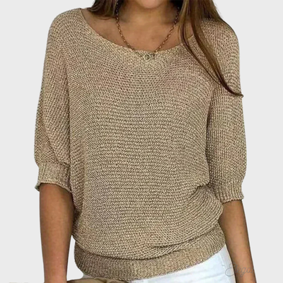 Natalie – Cosy Sweater with Round Neck
