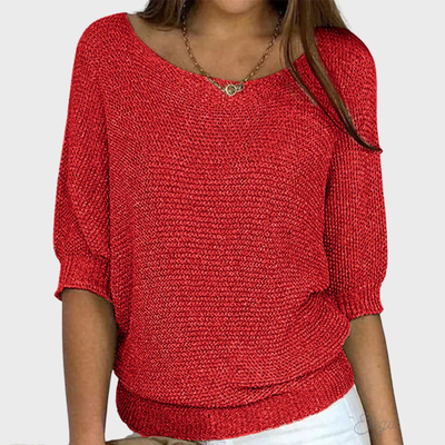 Natalie – Cosy Sweater with Round Neck
