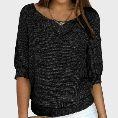Natalie – Cosy Sweater with Round Neck