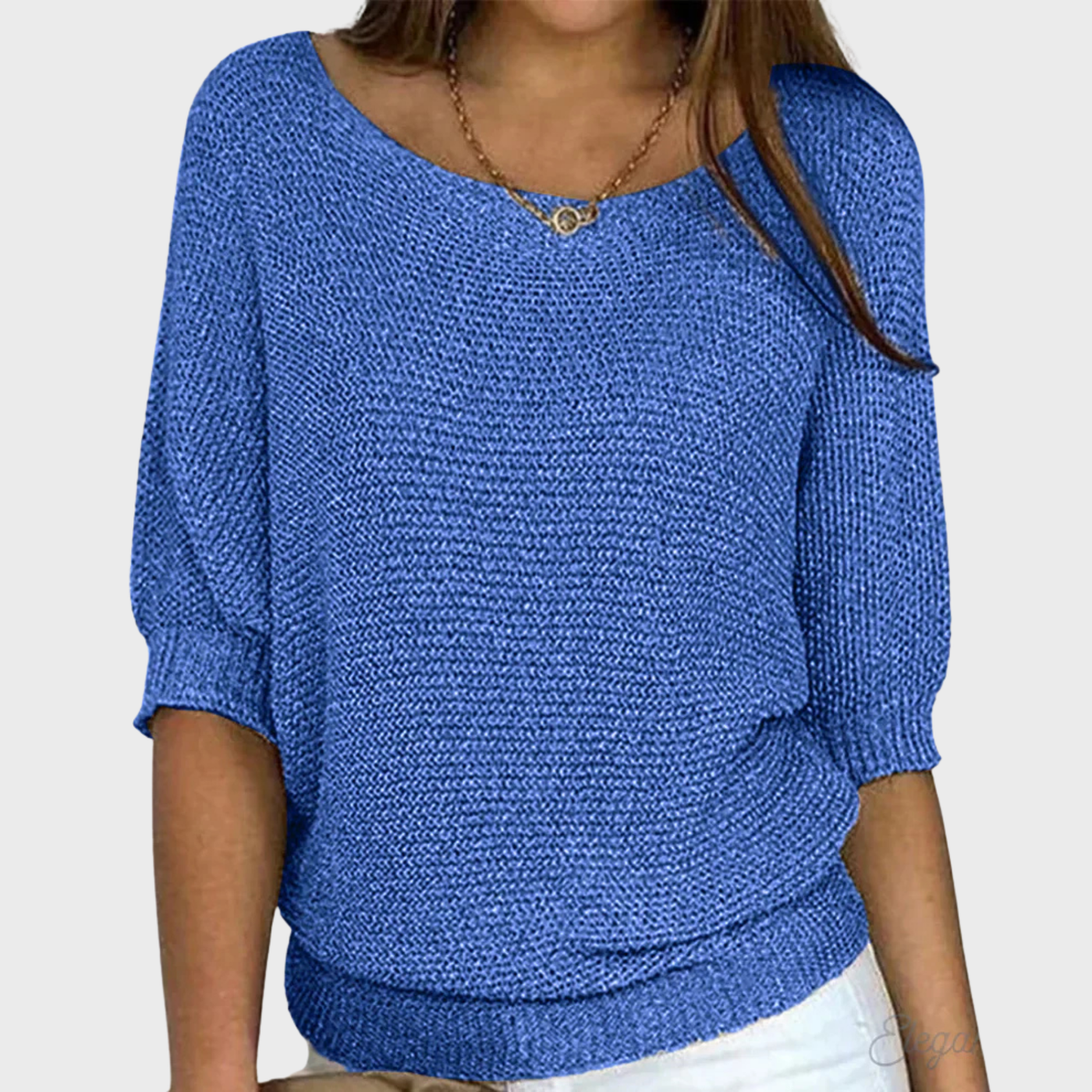 Natalie – Cosy Sweater with Round Neck