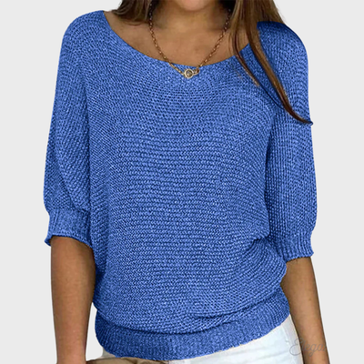 Natalie – Cosy Sweater with Round Neck