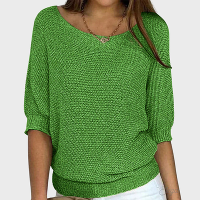 Natalie – Cosy Sweater with Round Neck