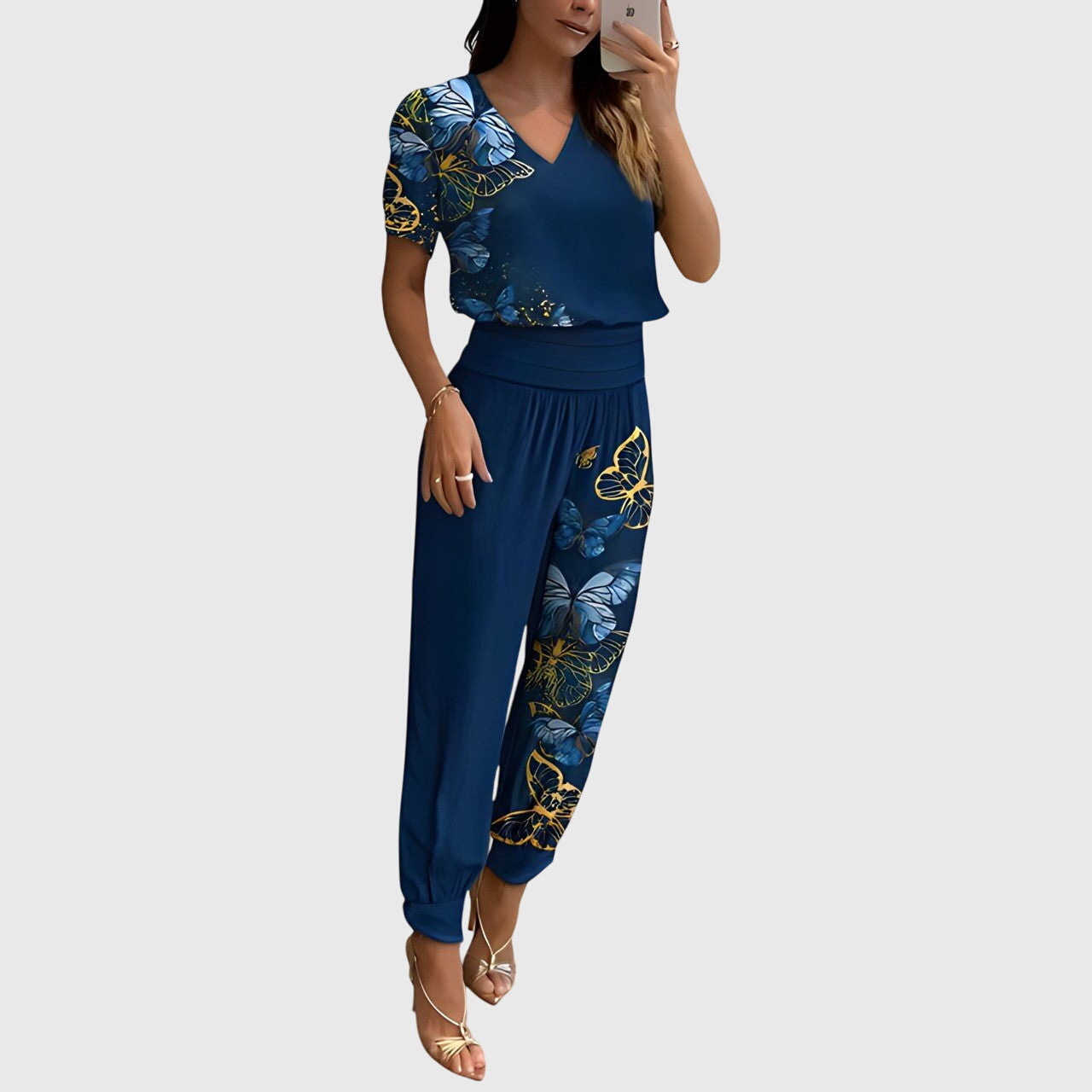 Jennifer™ | Stylish Blouse and Trousers Set