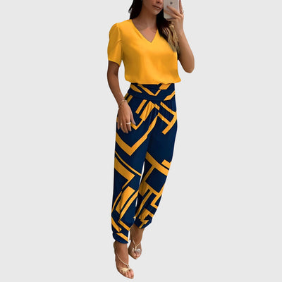 Jennifer™ | Stylish Blouse and Trousers Set