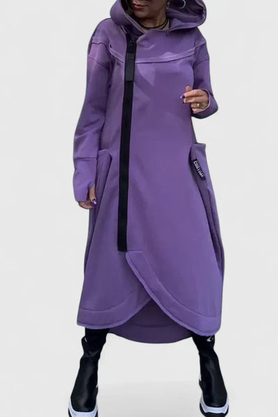 Jessamine | Side Zip Hooded Cardigan